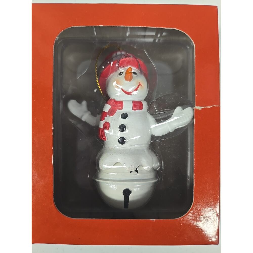 The Memory Company 2016 College Wisconsin Badgers Jingle Bell Snowman Ornament